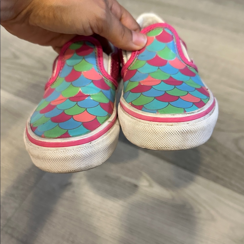 VANS mermaid sparkle slip ons - Picture 6 of 6